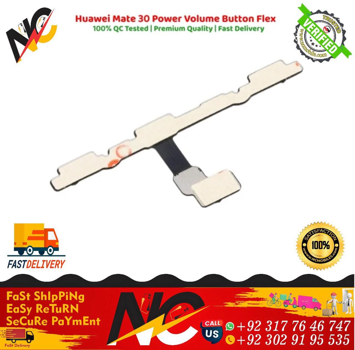 Huawei Mate 30 Power Volume Button Flex 2