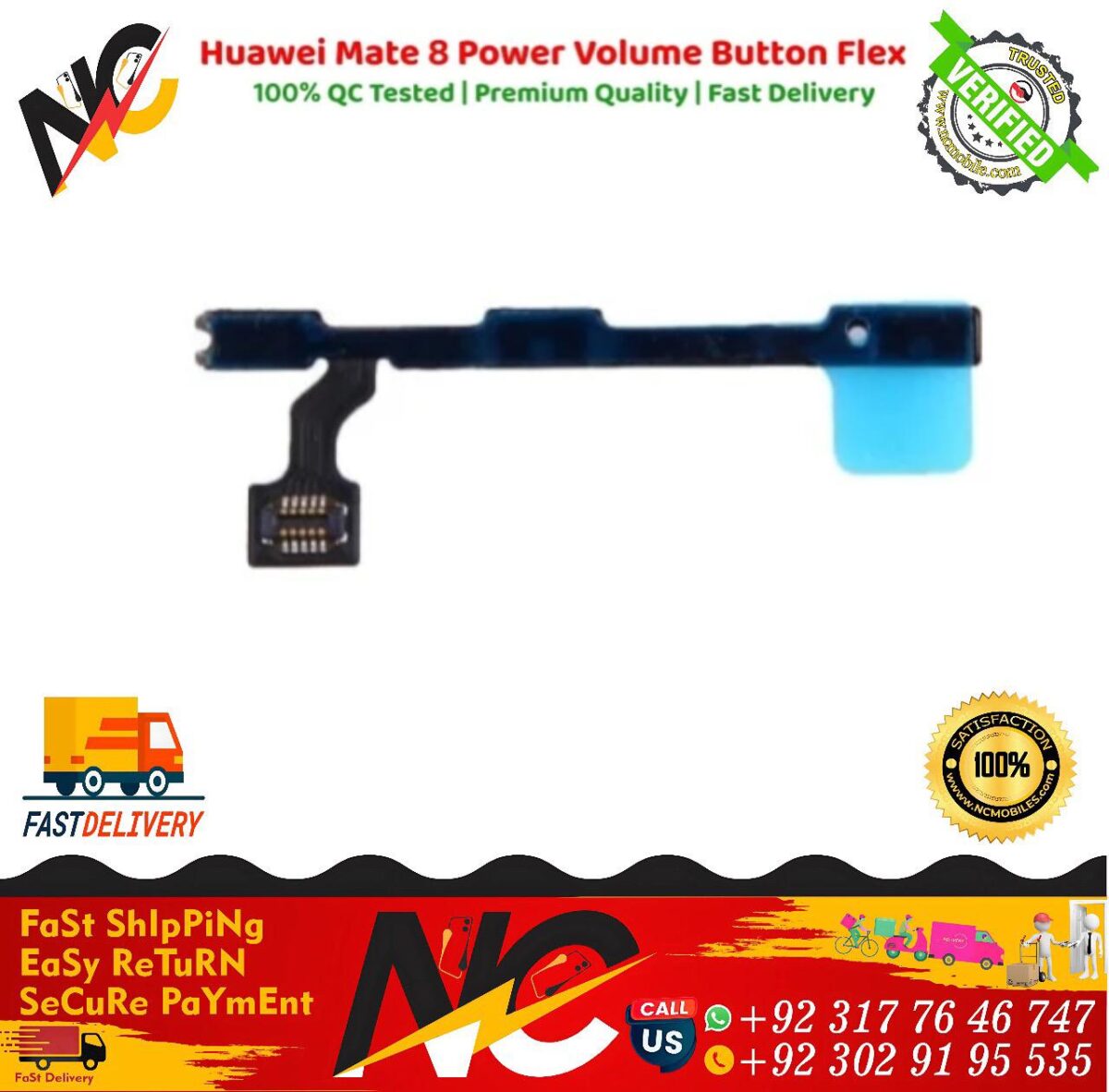 Huawei Mate 8 Power Volume Button Flex 2
