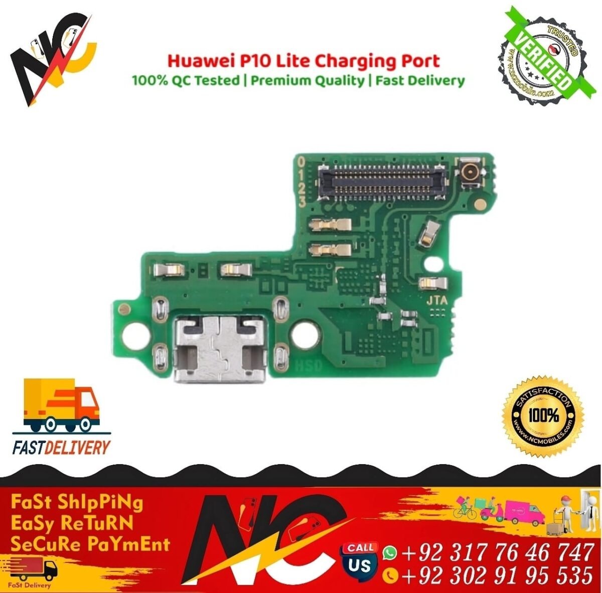Huawei P10 Lite Charging Port