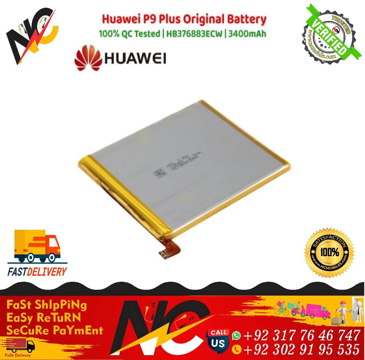 Huawei P9 Plus Original Battery 3