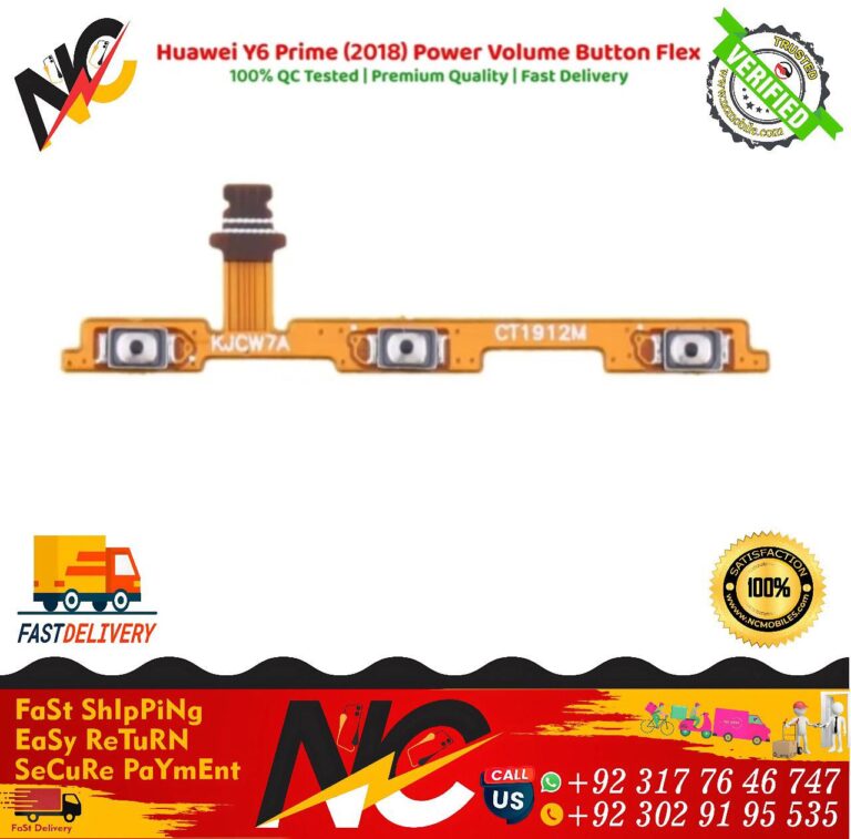 Huawei Y6 Prime 2018 Power Volume Button Flex