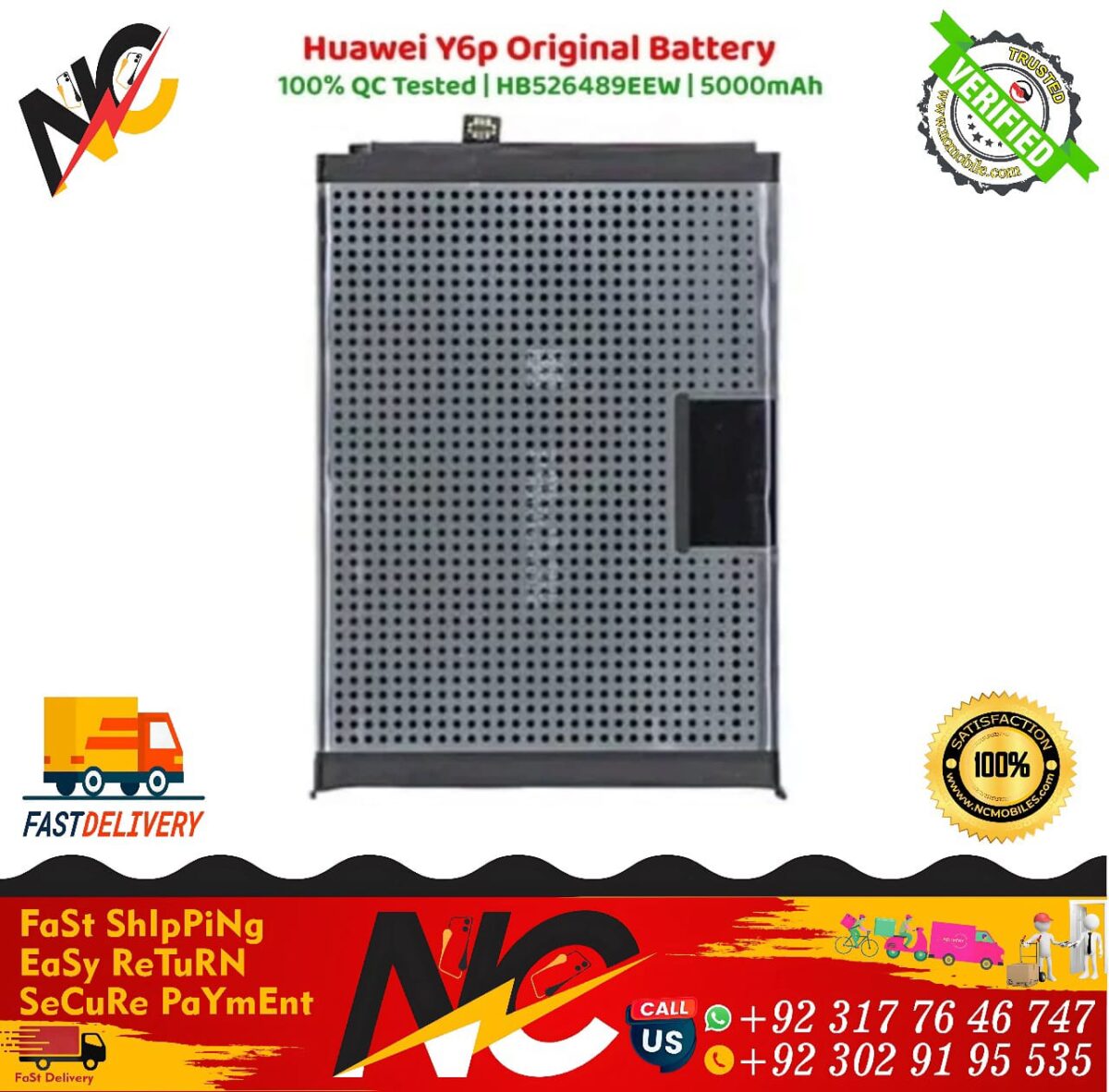 Huawei Y6p Original Battery 2