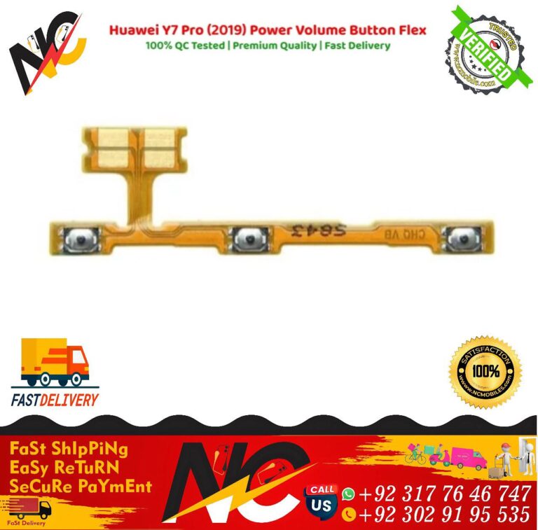 Huawei Y7 Pro 2019 Power Volume Button Flex