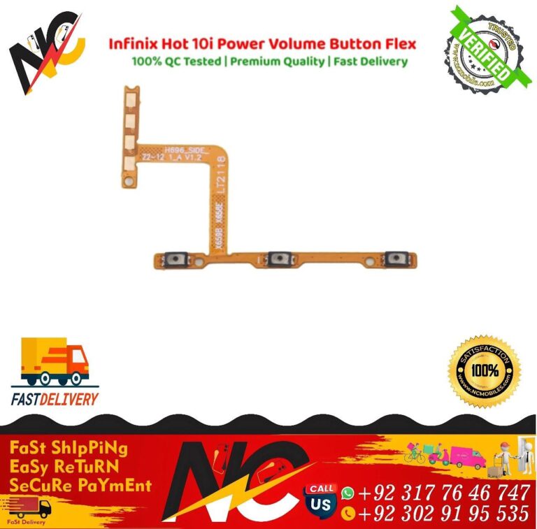 Infinix Hot 10i Power Volume Button Flex