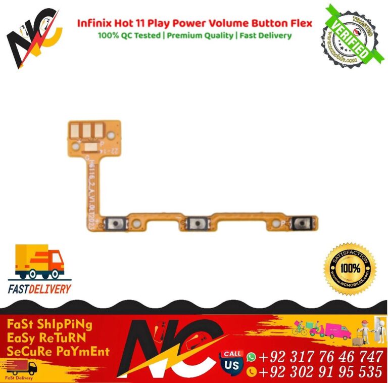 Infinix Hot 11 Play Power Volume Button Flex