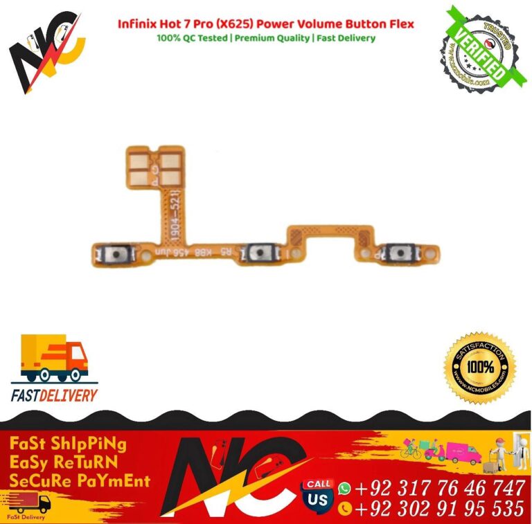Infinix Hot 7 Pro Power Volume Button Flex