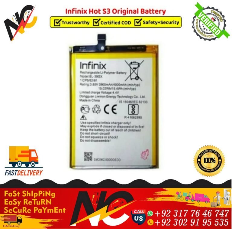 Infinix Hot S3 Original Battery