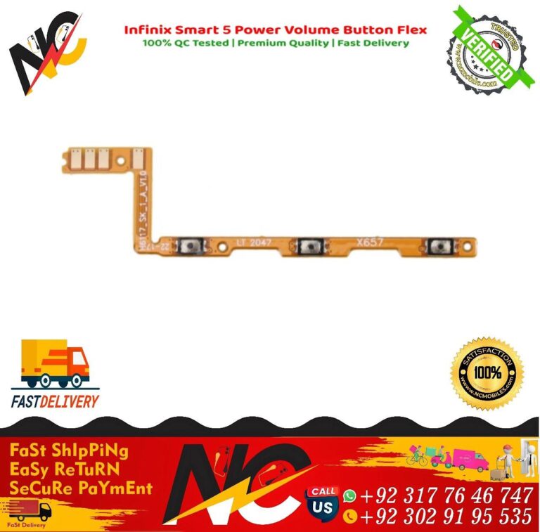 Infinix Smart 5 Power Volume Button Flex