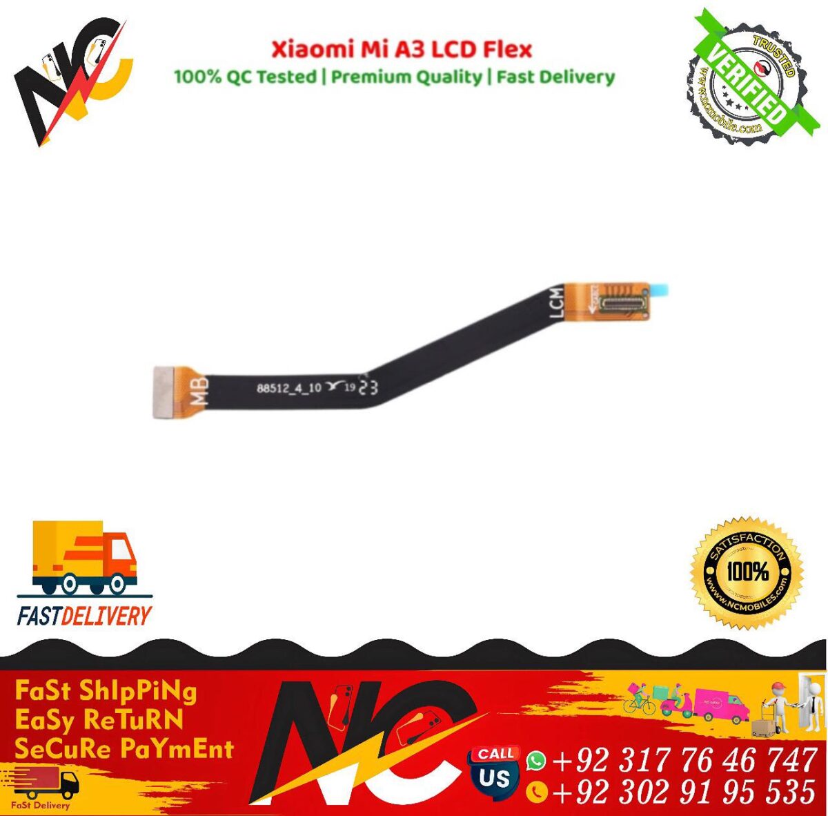 Xiaomi Mi A3 LCD Flex 2