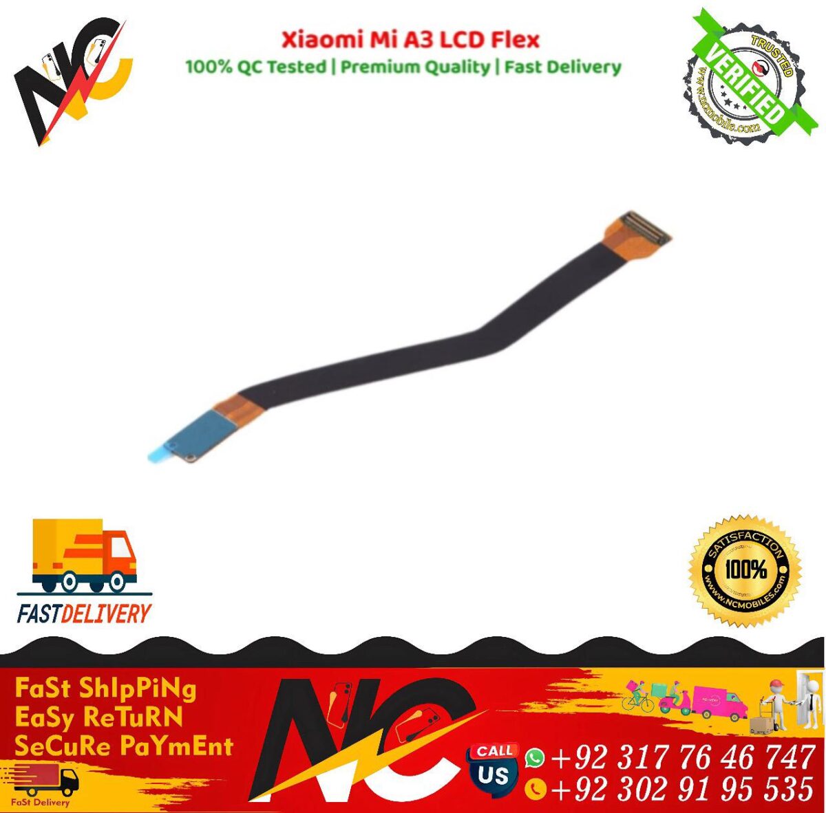 Xiaomi Mi A3 LCD Flex 3