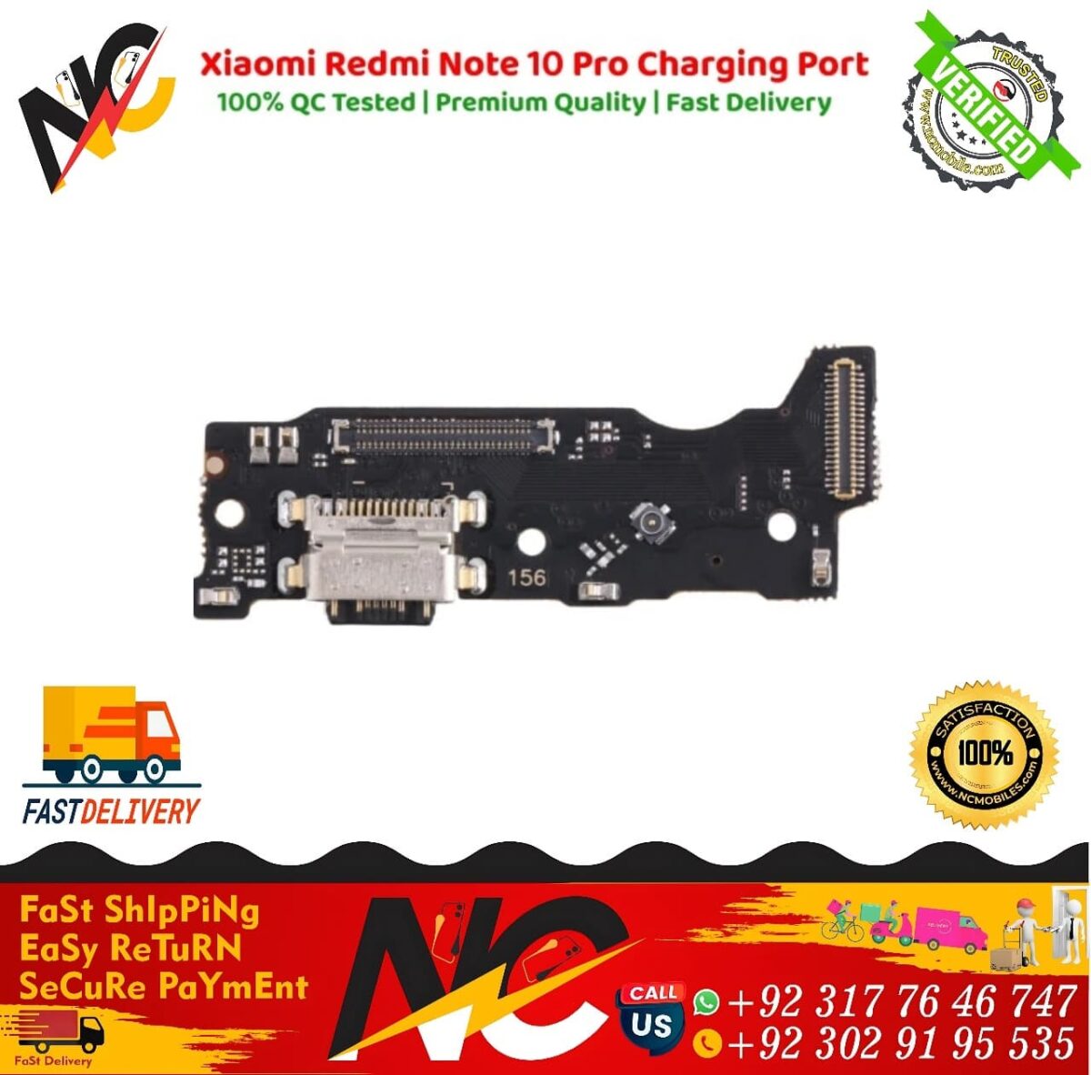 Xiaomi Redmi Note 10 Pro Charging Port