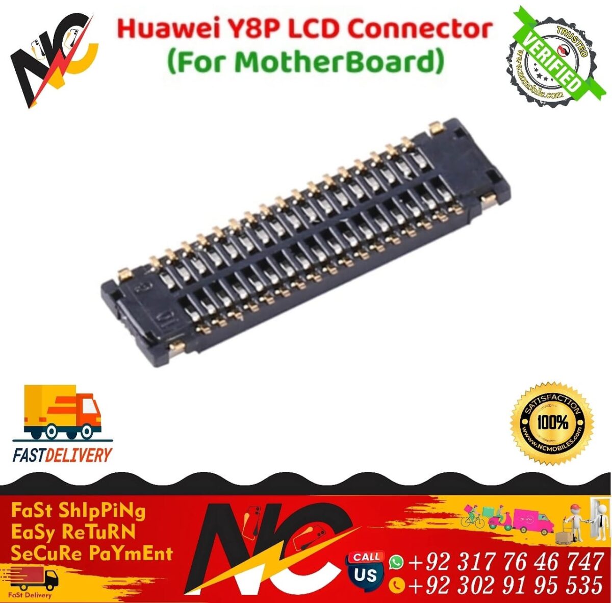 Huawei Y8P LCD Connector 1