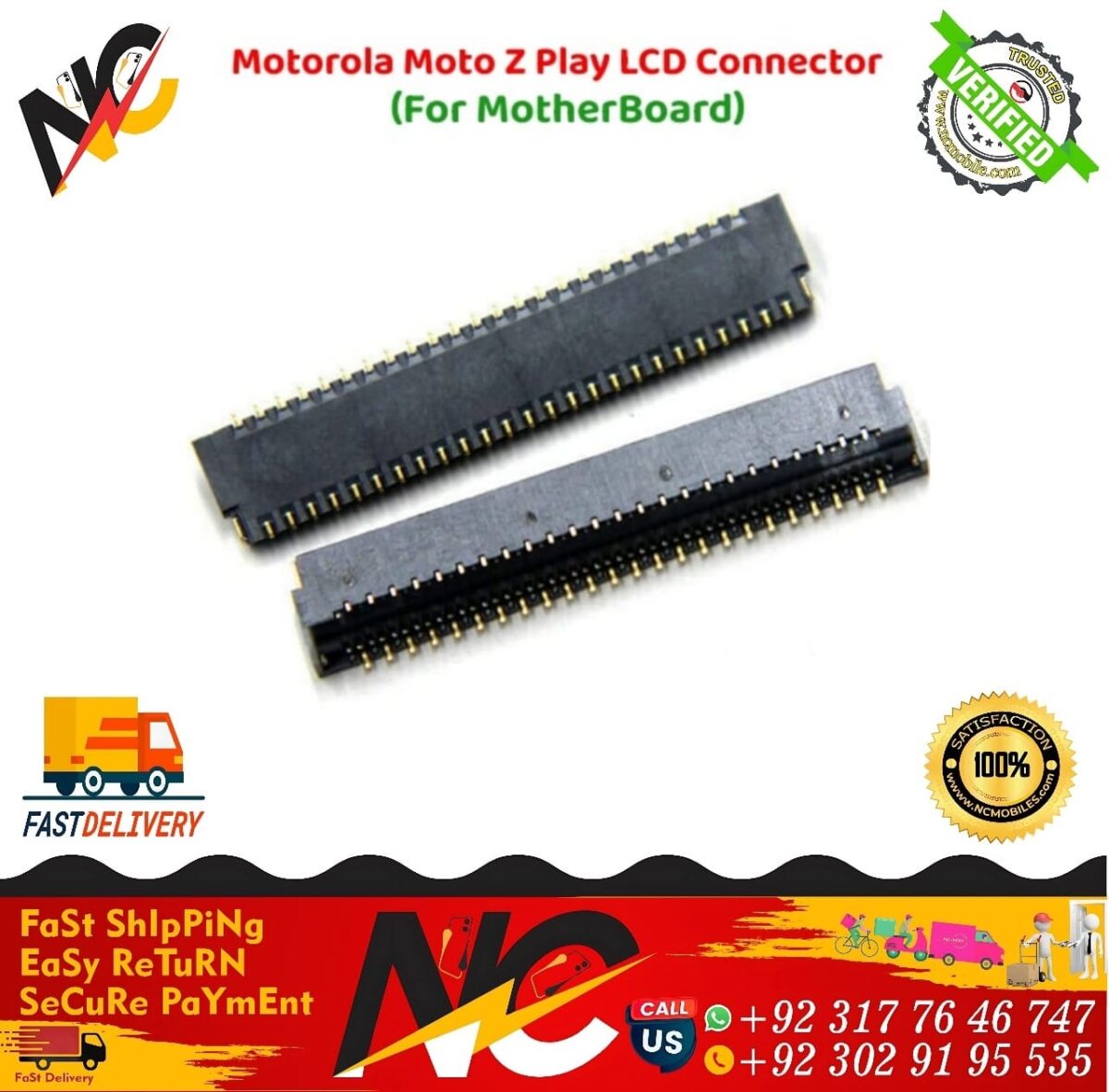 Motorola Moto Z Play LCD Connector 2