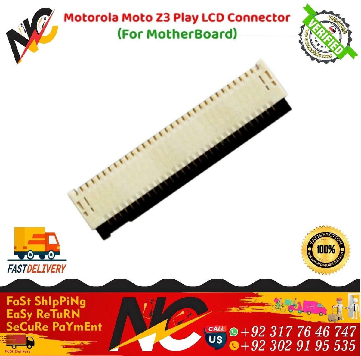 Motorola Moto Z3 Play LCD Connector 1