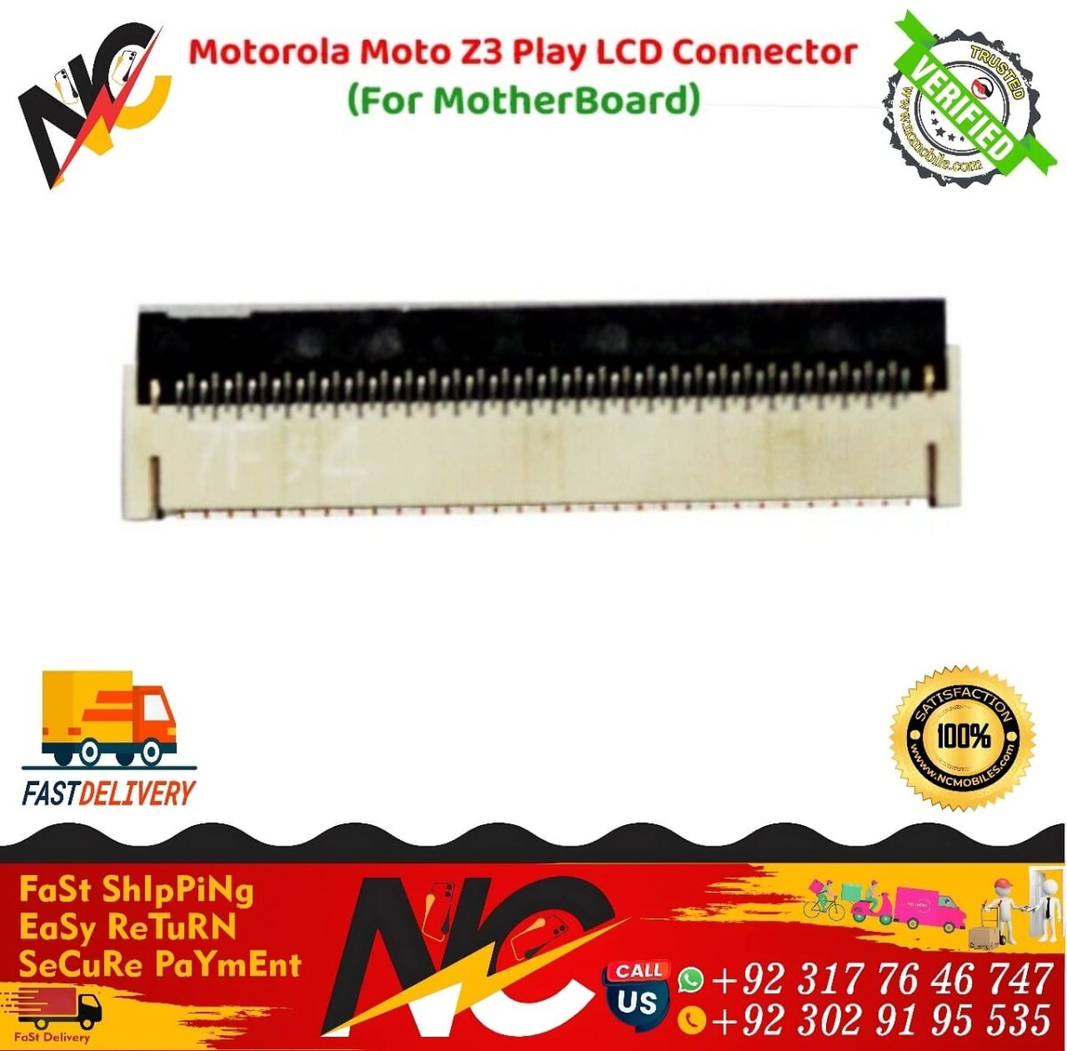 Motorola Moto Z3 Play LCD Connector