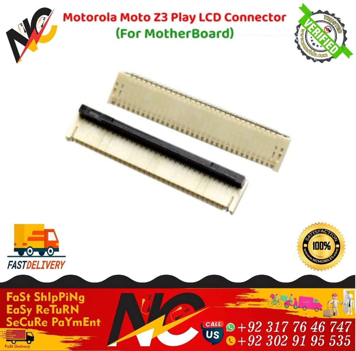 Motorola Moto Z3 Play LCD Connector 2