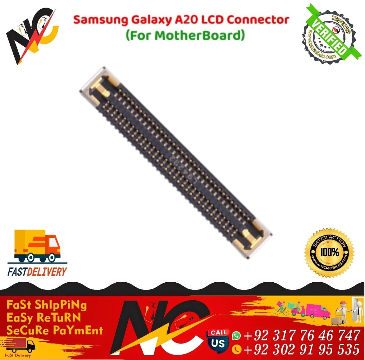 Samsung Galaxy A20 LCD Connector 1