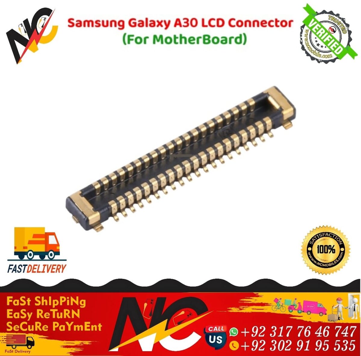 Samsung Galaxy A30 LCD Connector