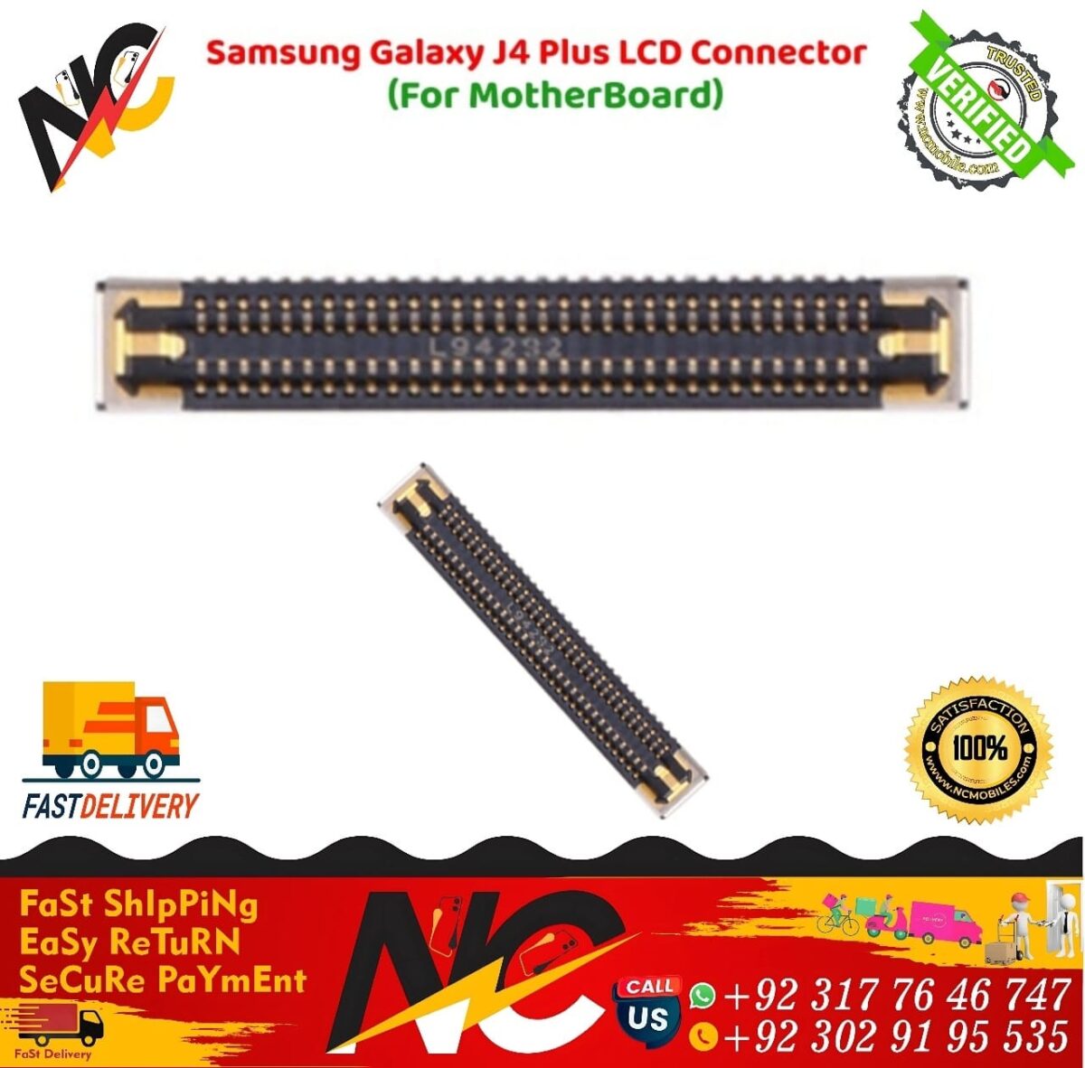 Samsung Galaxy J4 Plus LCD Connector 2