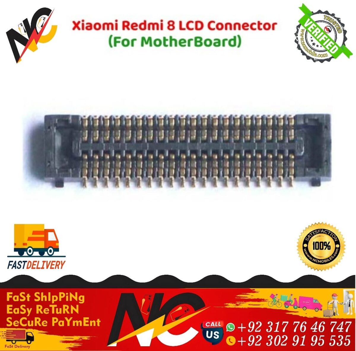 Xiaomi Redmi 8 LCD Connector