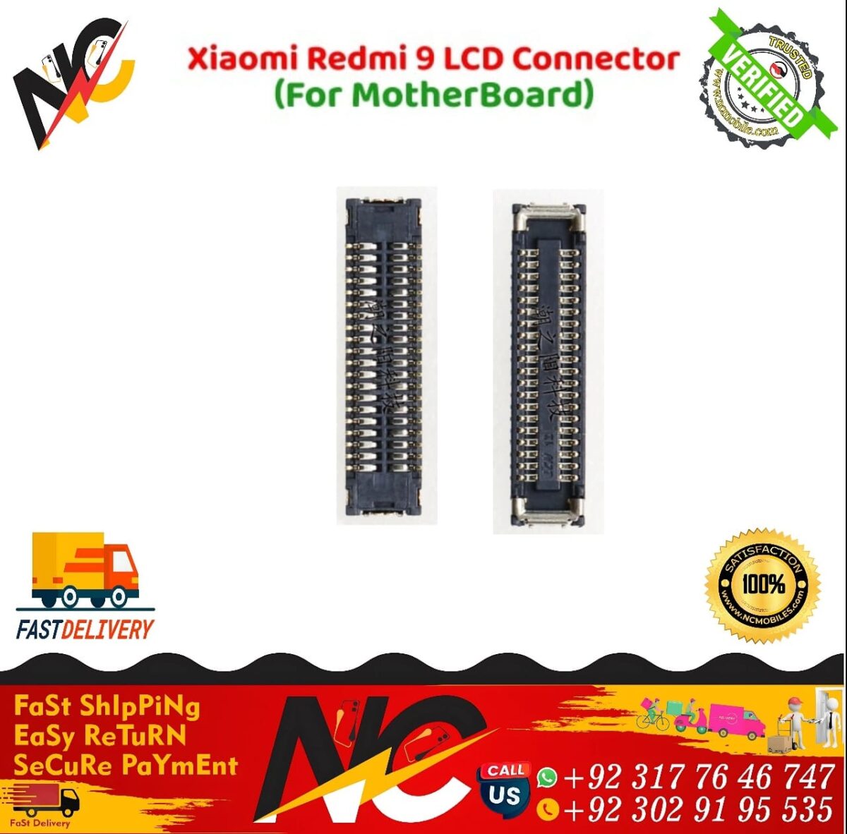 Xiaomi Redmi 9 LCD Connector 2