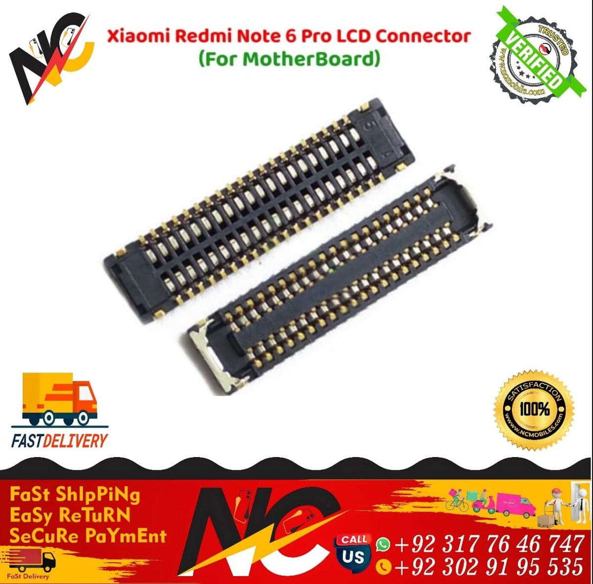 Xiaomi Redmi Note 6 Pro LCD Connector 1