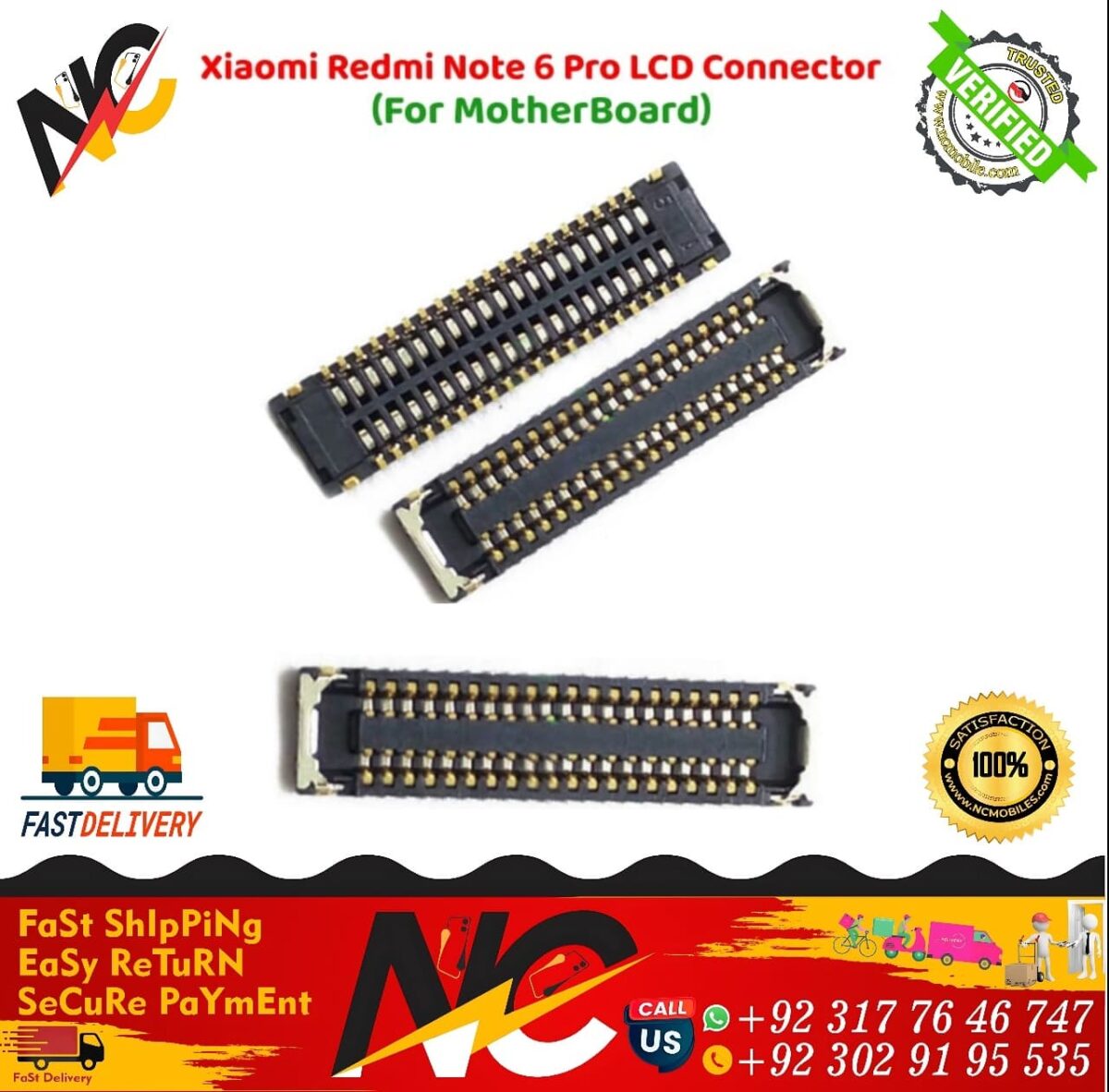 Xiaomi Redmi Note 6 Pro LCD Connector
