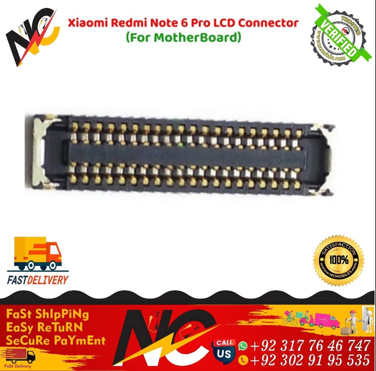 Xiaomi Redmi Note 6 Pro LCD Connector 2