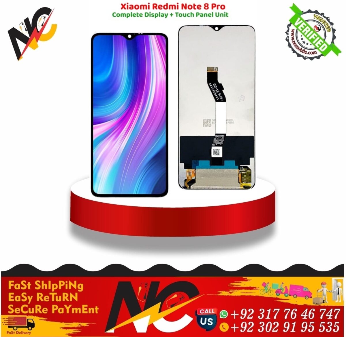 Xiaomi Redmi Note 8 Pro LCD Panel 1