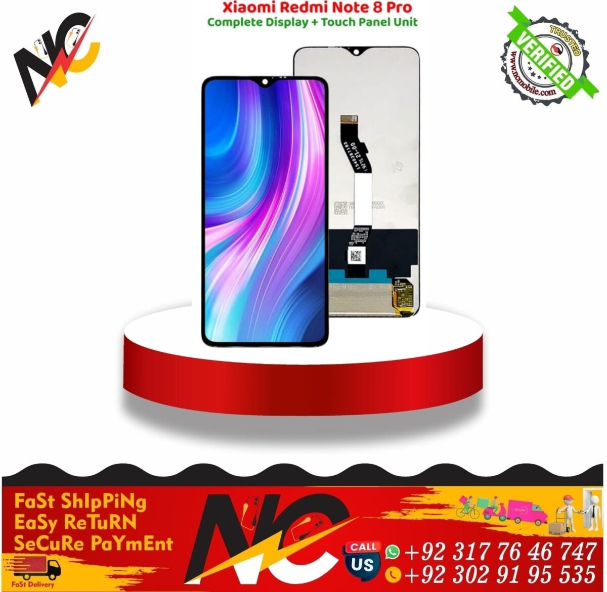 Xiaomi Redmi Note 8 Pro LCD Panel 3