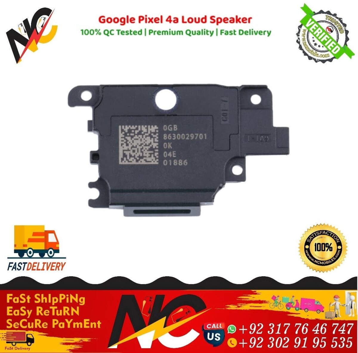 Google Pixel 4a Loud Speaker