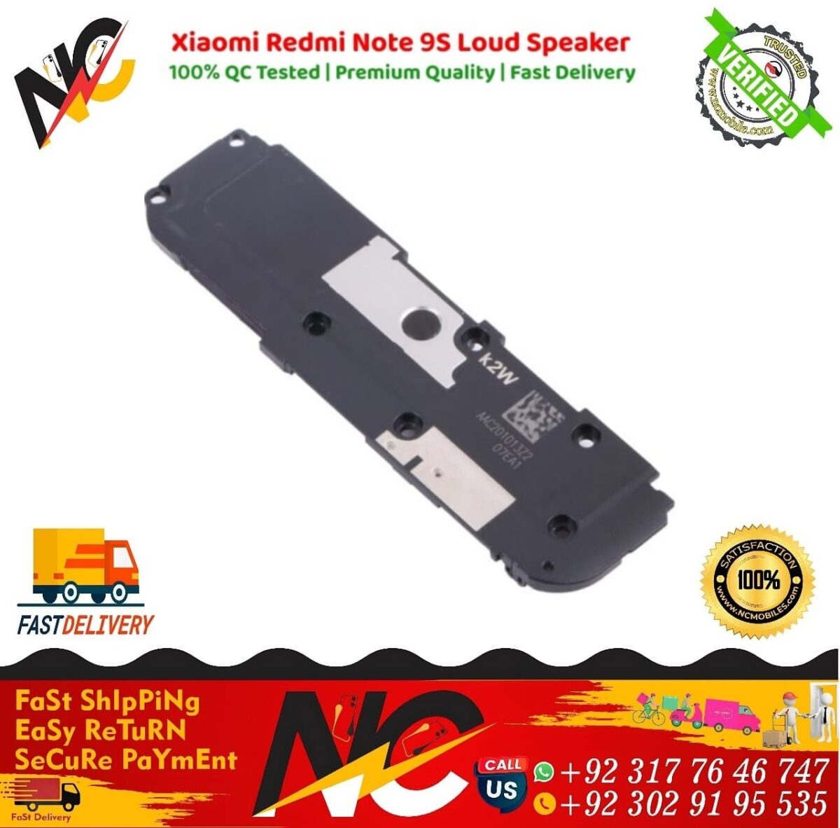 Xiaomi Redmi Note 9S Loud Speaker 1
