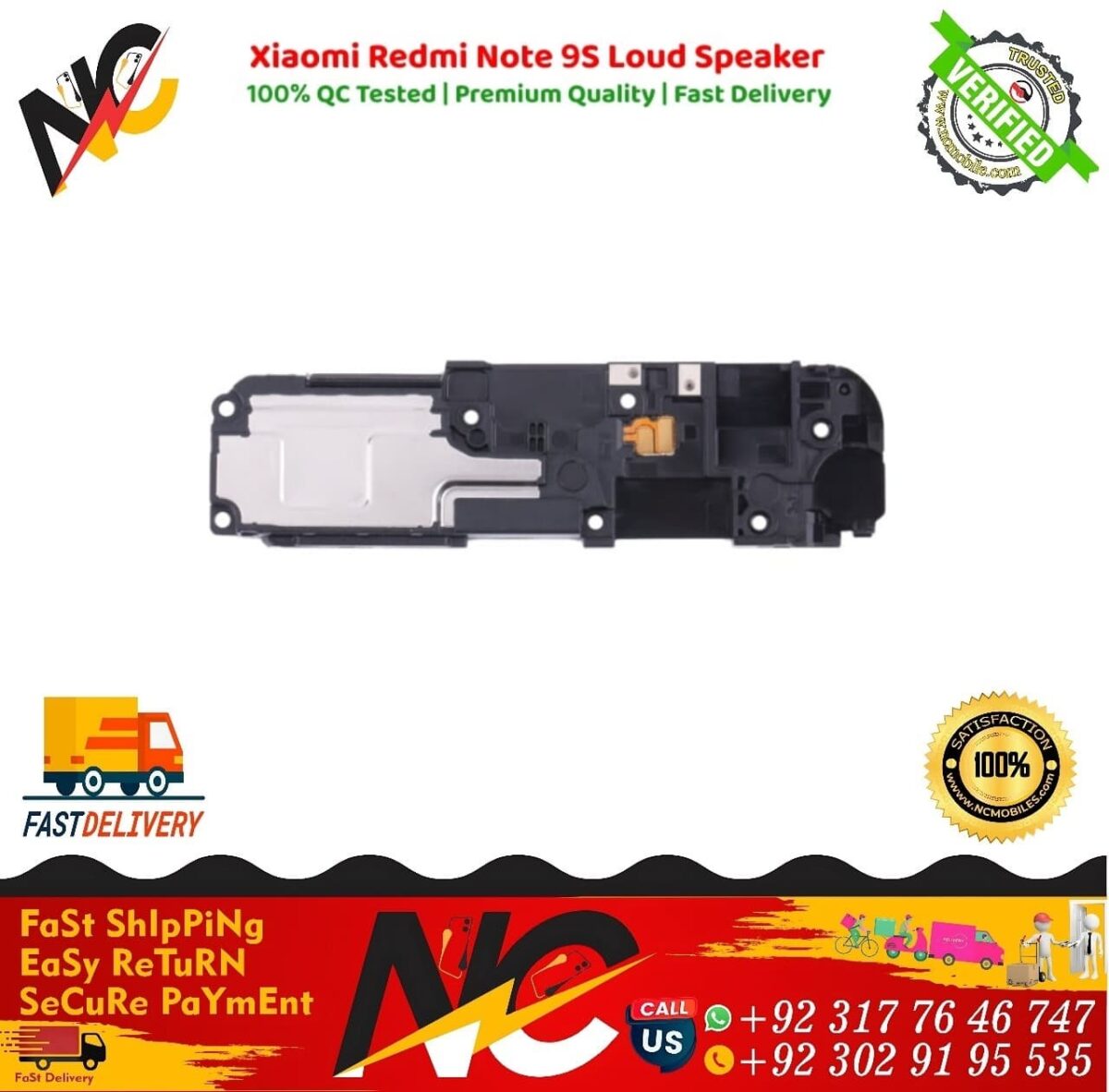 Xiaomi Redmi Note 9S Loud Speaker