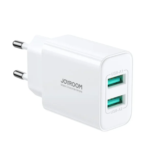 Joyroom JR-TCN04 2.1A 2USB Charger With Multiple Protection